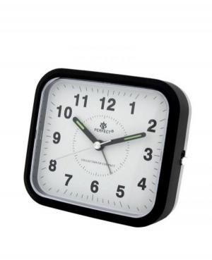 PERFECT A720C2/BK Wall clock Plastic czarny Plastik Tworzywo Sztuczne Czarny