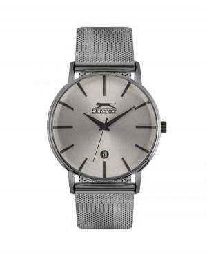 Men Classic Quartz Watch SLAZENGER SL.9.6202.1.02 Grey Dial 42mm