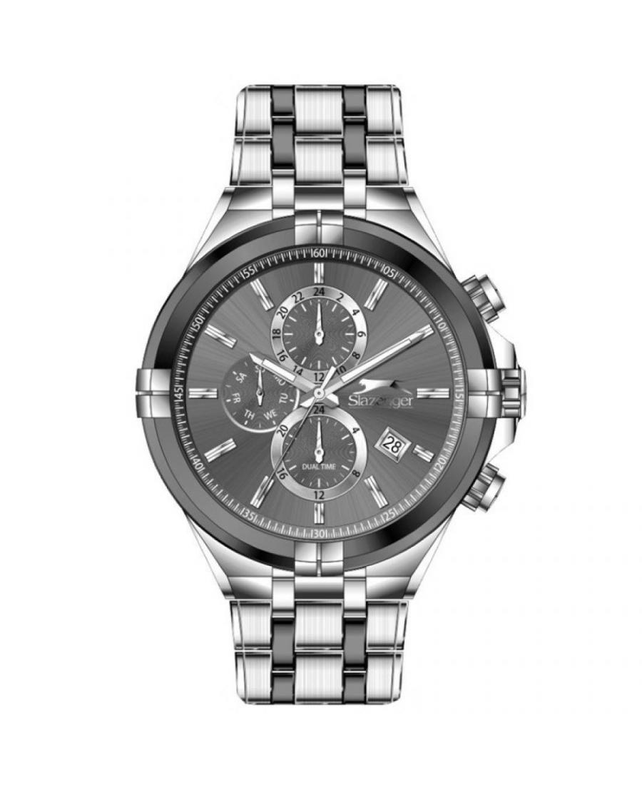 Men Classic Quartz Watch Slazenger SL.9.6211.2.02 Grey Dial