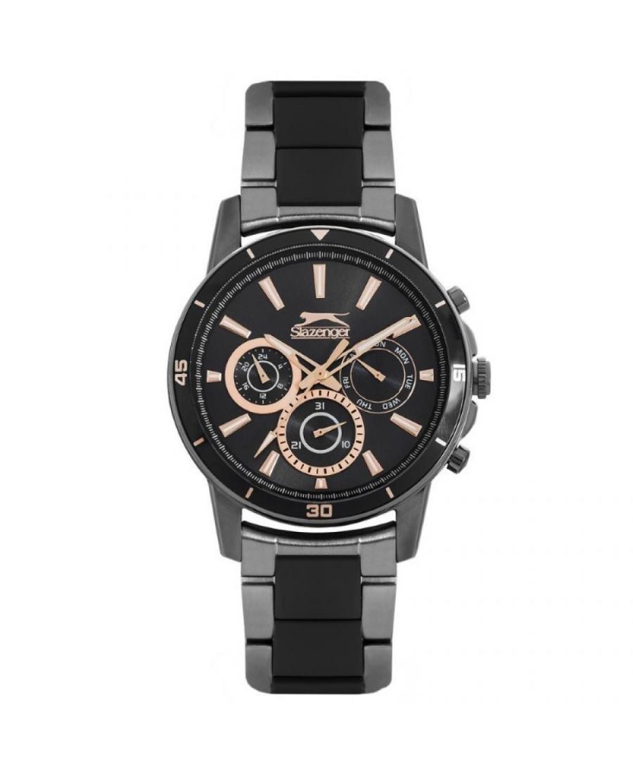 Men Classic Quartz Watch Slazenger SL.9.6190.2.02 Black Dial
