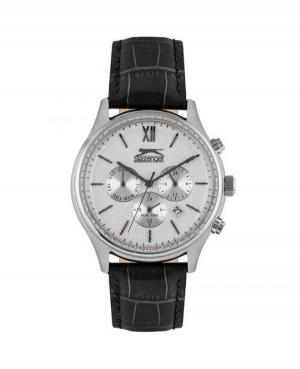 Mężczyźni Moda klasyczny kwarcowy analogowe Zegarek SLAZENGER SL.9.6219.2.01 Srebrna Dial 43mm