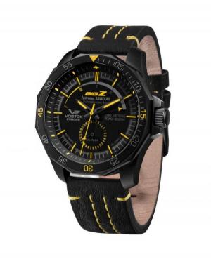 Mężczyźni Diver automatyczny analogowe Zegarek VOSTOK EUROPE NE57-225C417 Czarny Dial 46mm