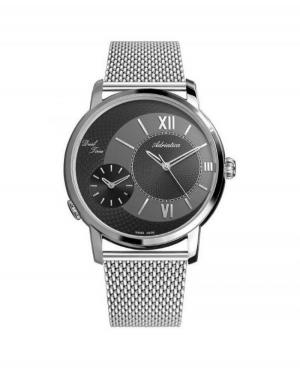 Men Swiss Fashion Quartz Watch Adriatica A8146.5166Q Grey Dial