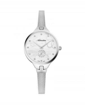 Women Swiss Fashion Quartz Watch Adriatica A3719.514FQ Silver Dial
