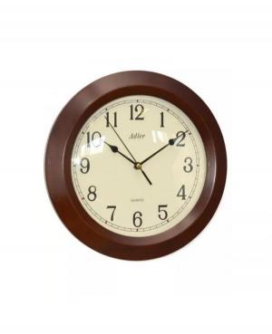 ADLER 21001W Wall Clocks Quartz Wood Walnut