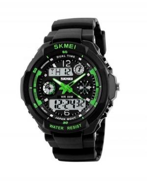 Men Sports Functional Quartz Watch SKMEI AD0931 GN Grey Dial