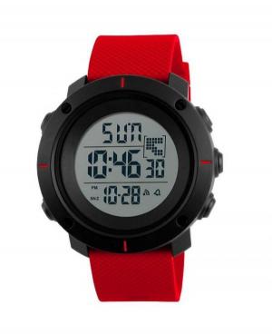 Men Sports Functional Quartz Digital Watch Alarm SKMEI 1212 BKRD Grey Dial 45mm