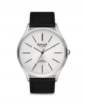 Men Classic Quartz Watch Omax DX27P32I Silver Dial