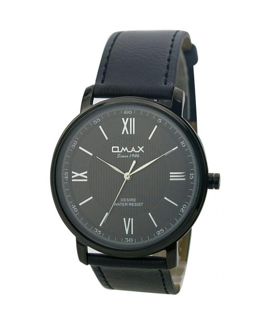 Men Classic Quartz Watch Omax DX23M22I Black Dial