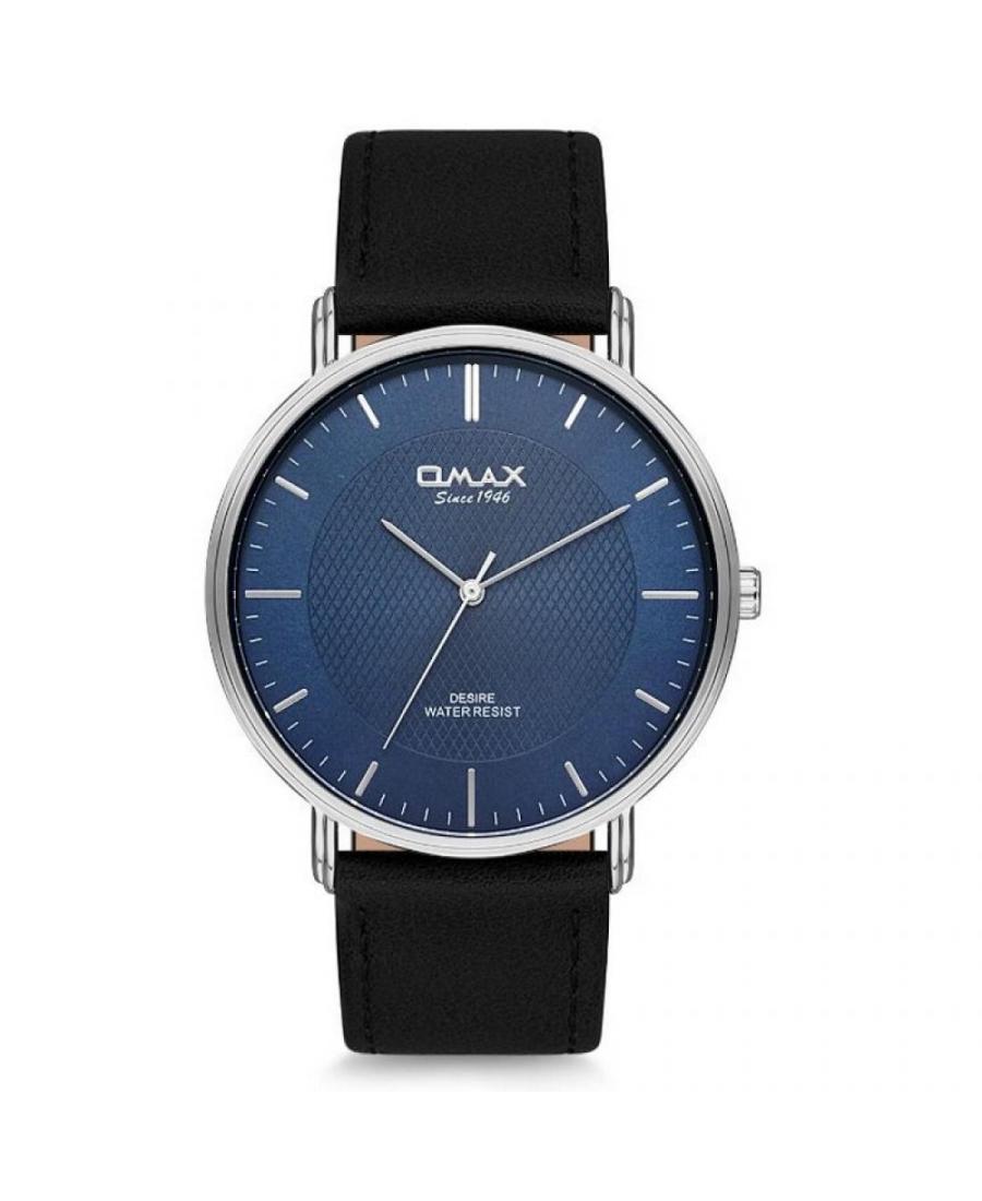 Мужские Классические Кварцевый Часы Omax DX43P42I Синий Циферблат
