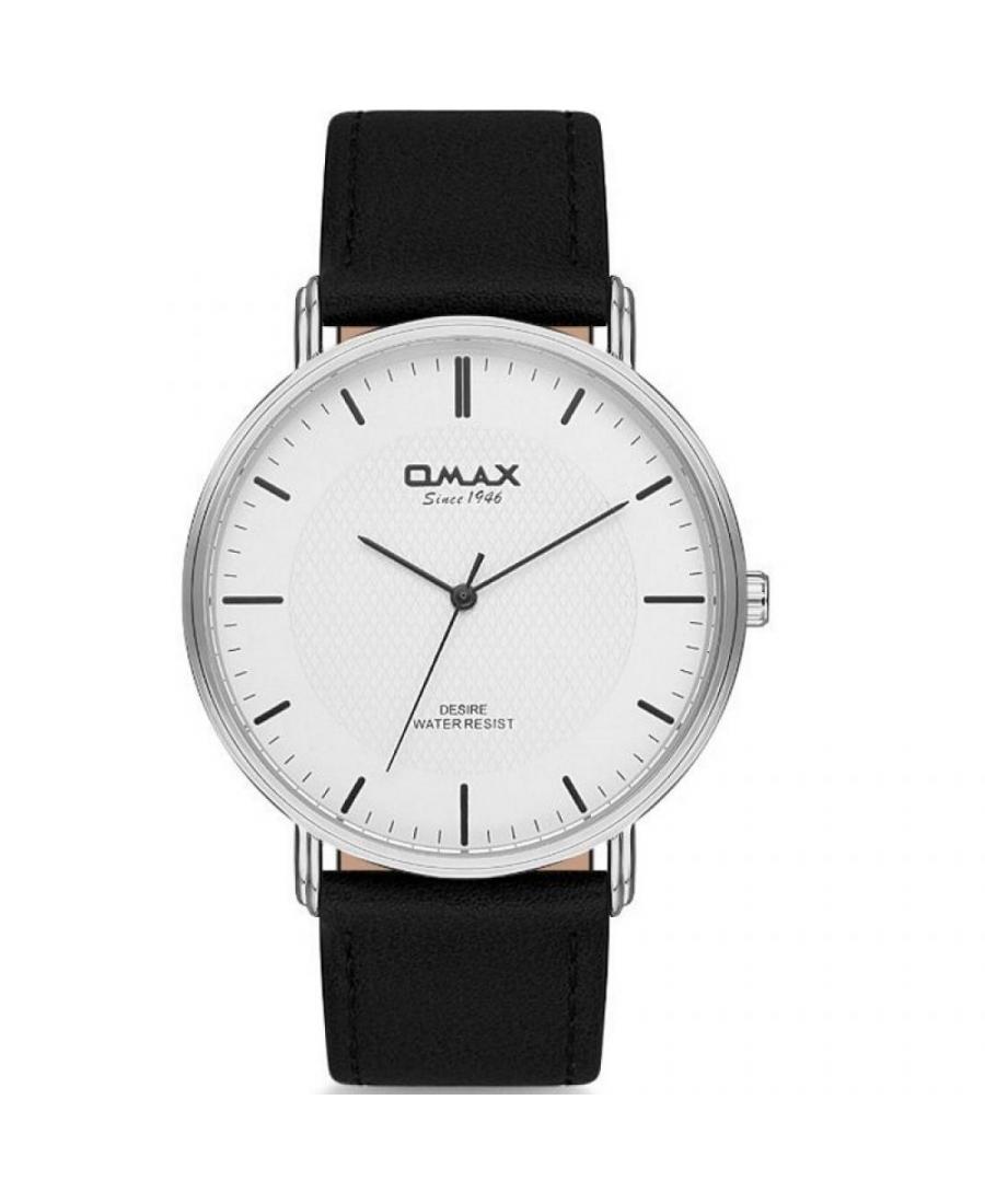 Men Classic Quartz Watch Omax DX43P32I White Dial