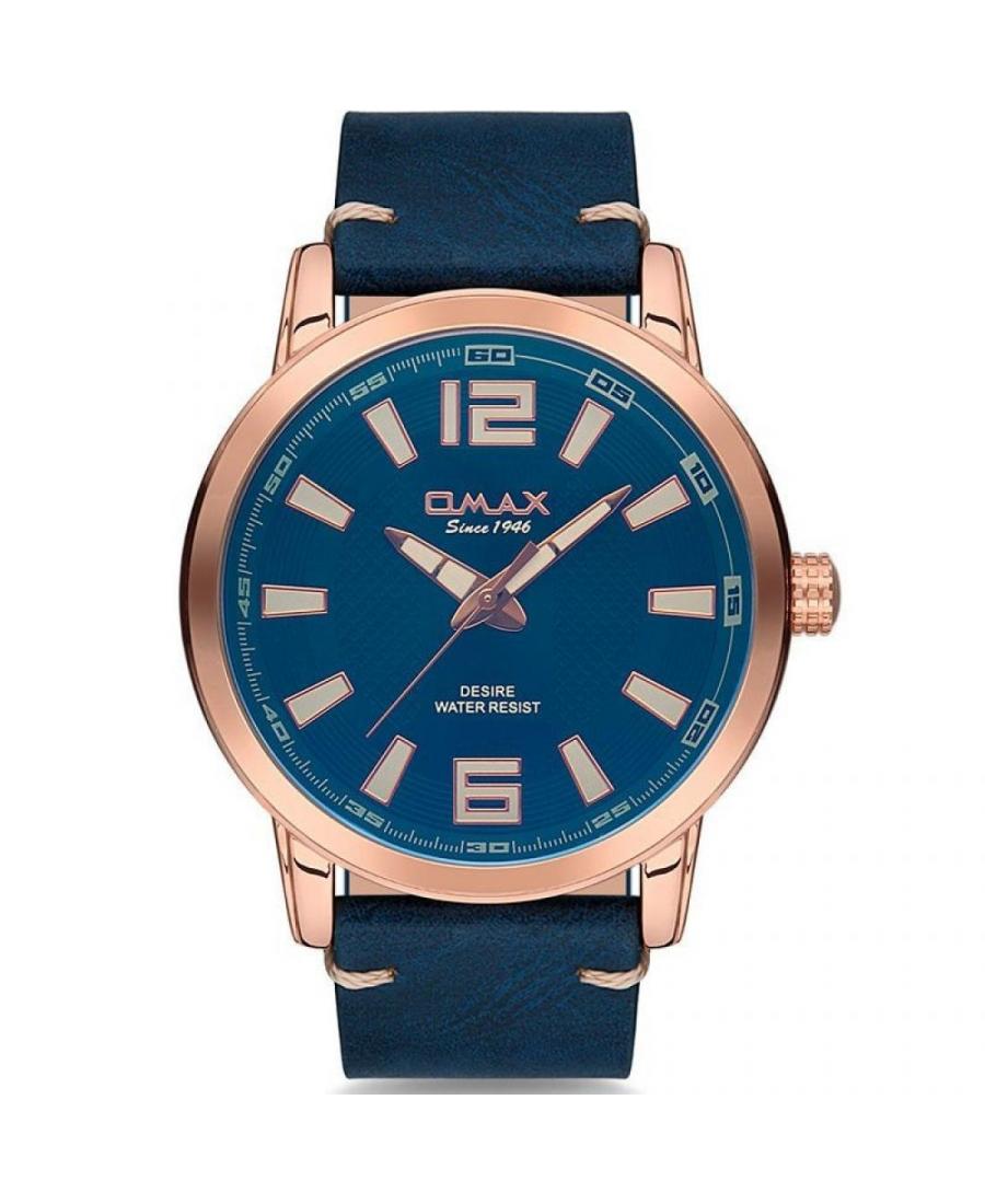 Mężczyźni Moda kwarcowy analogowe Zegarek OMAX GX01R44I Niebieska Dial