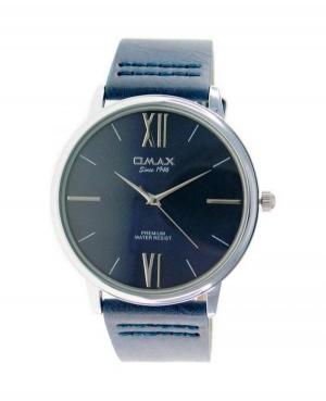 Mężczyźni klasyczny kwarcowy analogowe Zegarek OMAX 00SX7013IU04 Niebieska Dial