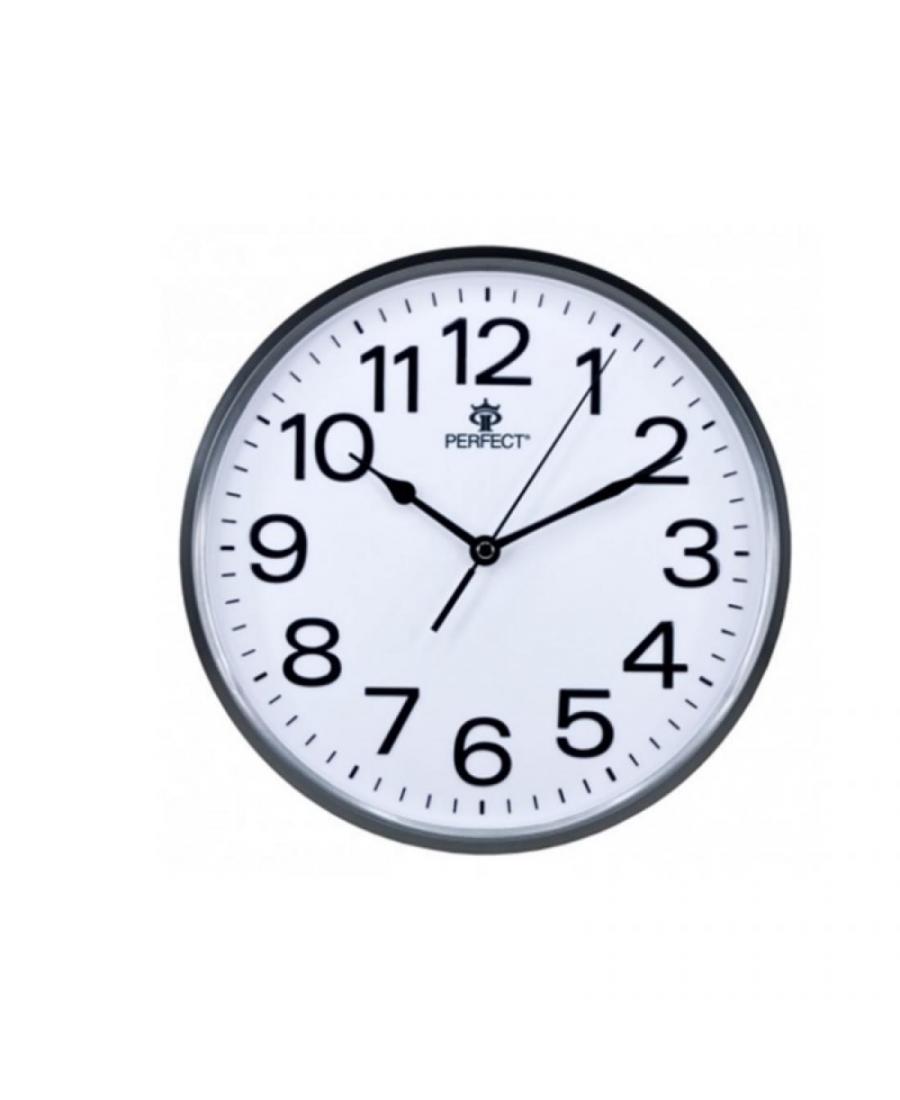 Clock PERFECT GWL683/GREY Plastic Gray