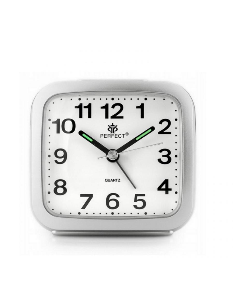 PERFECT A170B1/S Alarm clock, Plastic Silver color Plastik Tworzywo Sztuczne Kolor srebrny
