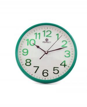 Clock PERFECT GWL683/GREEN Plastic Green Plastik Tworzywo Sztuczne Zielony