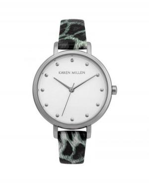 Kobiety Moda kwarcowy analogowe Zegarek KAREN MILLEN KM189E Biały Dial