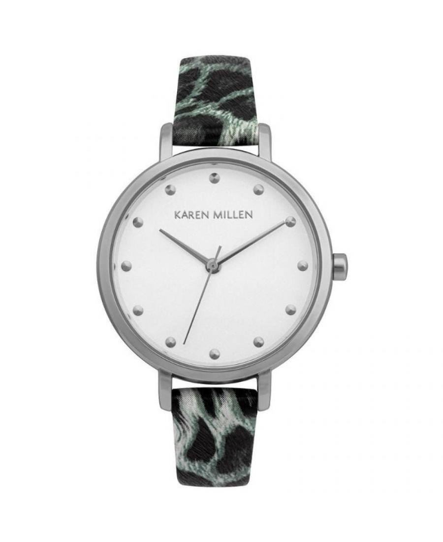 Kobiety Moda kwarcowy Zegarek Karen Millen KM189E Biały Wybierz