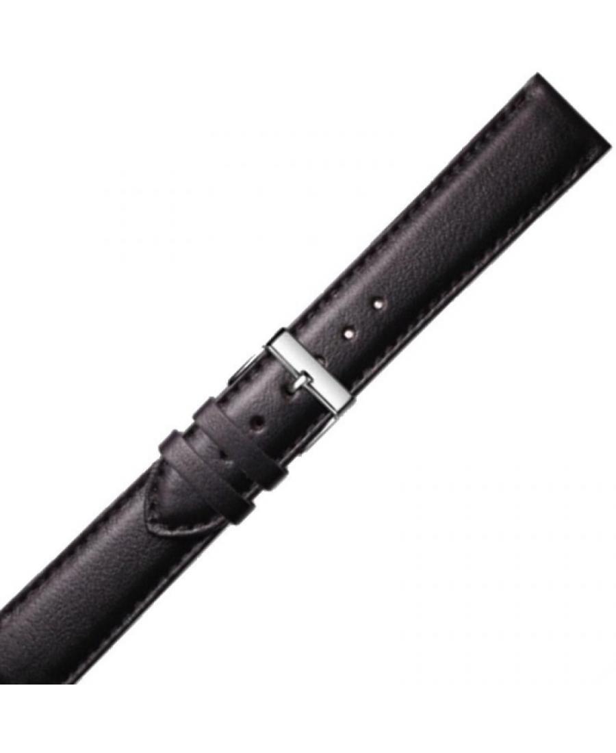 Ремешок для часов Ardi RK-18-07-01 черный Кожа Чёрный 18 мм