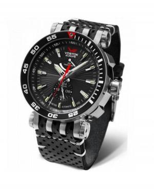 Men Diver Luxury Automatic Analog Watch VOSTOK EUROPE YN84-575A538 Black Dial 48mm