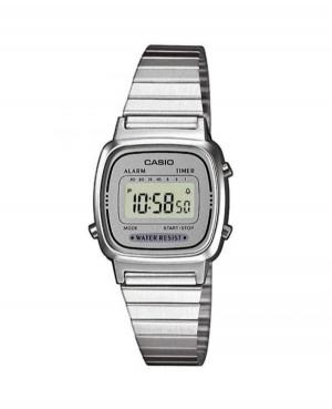 Women Functional Japan Quartz Digital Watch Alarm CASIO LA670WEA-7EF Grey Dial 25mm