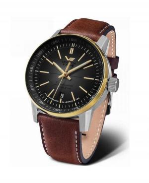 Mężczyźni klasyczny automatyczny analogowe Zegarek VOSTOK EUROPE NH35A-565E593 Szary Dial 45mm