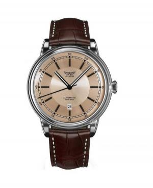 Mężczyźni Szwajcar klasyczny automatyczny Zegarek AVIATOR V.3.32.0.244.4 Piasek Wybierz