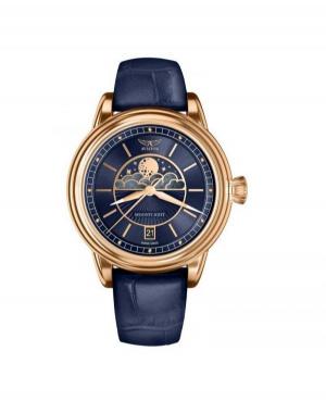 Women Classic Swiss Quartz Watch AVIATOR V.1.33.2.256.4 Blue Dial 36mm