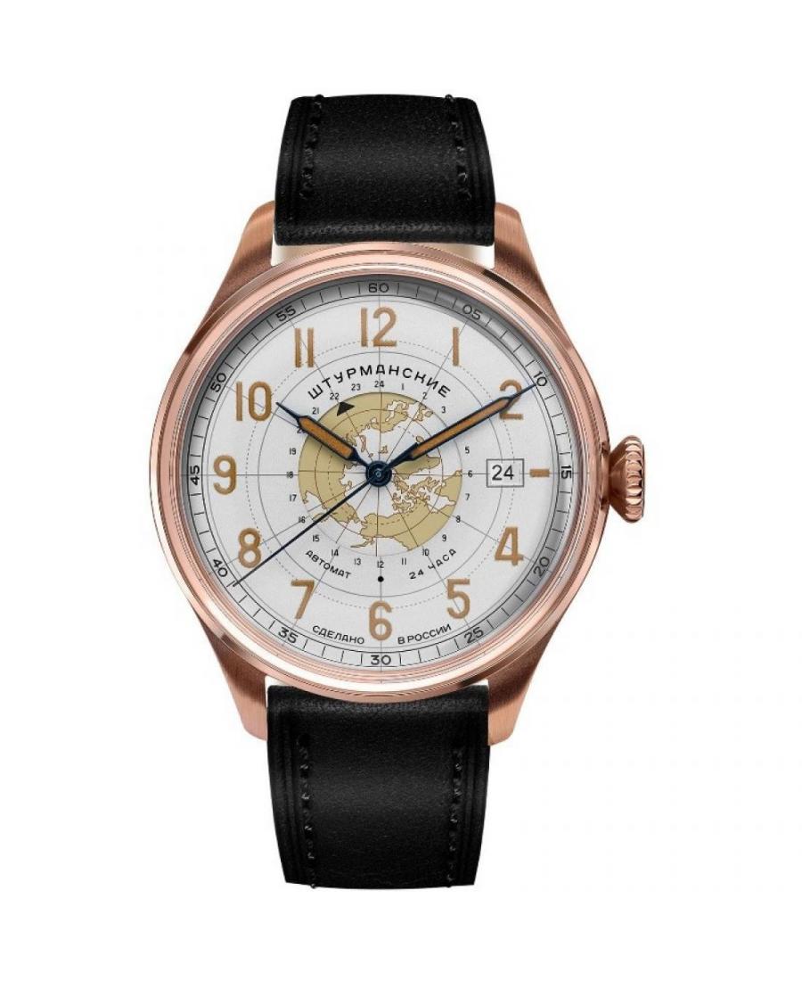 Men Classic Automatic Watch STURMANSKIE 2432/6829353 Silver Dial