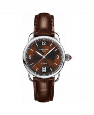 Women Swiss Classic Quartz Watch Certina C025.210.16.297.00 Brown Dial