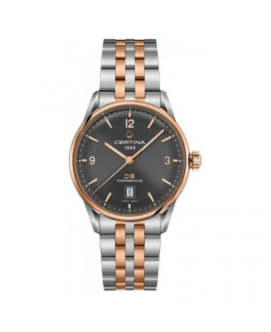 Men Swiss Classic Automatic Watch Certina C026.407.22.087.00 Black Dial