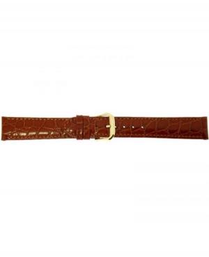 Ремешок для часов CONDOR Croco Grain Watch Strap 119R.03.20.Y Кожа Коричневый 20 мм