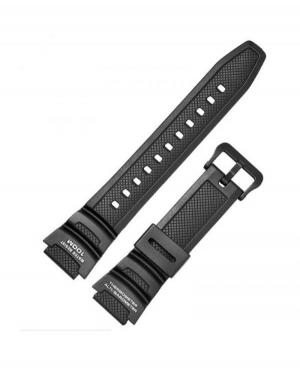 Watch Strap CASIO 10360816 Plastic / Rubber czarny Tworzywo sztuczne/guma Czarny 26 mm image 1
