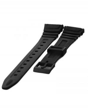 Watch Strap Diloy 577EA1P to fit Casio Plastic / Rubber czarny Tworzywo sztuczne/guma Czarny 20 mm image 1