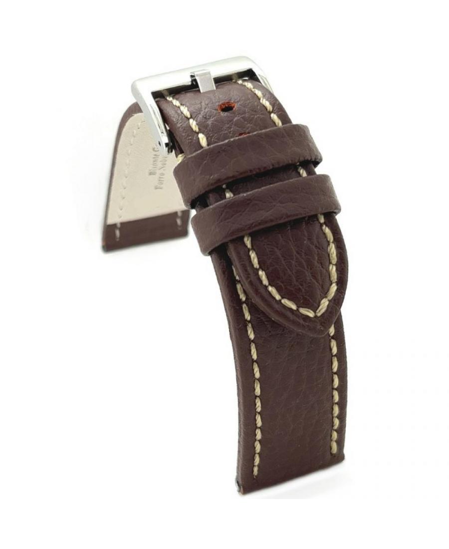 Watch Strap Diloy 376.20.2 Brown 20 mm