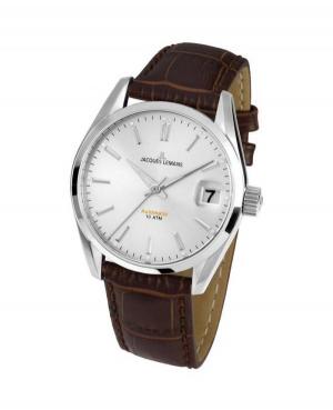 Men Classic Automatic Watch Jacques Lemans 1-1912B Silver Dial