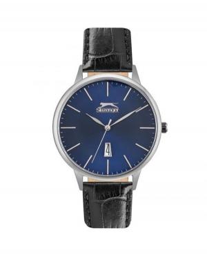 Mężczyźni klasyczny kwarcowy analogowe Zegarek SLAZENGER SL.9.6195.1.01 Niebieska Dial 43mm image 1