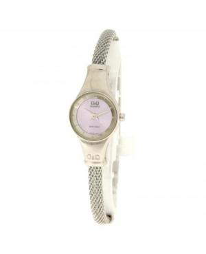 Kobiety Moda Japonia kwarcowy analogowe Zegarek Q&Q G779-225 Fioletowy Dial 20mm