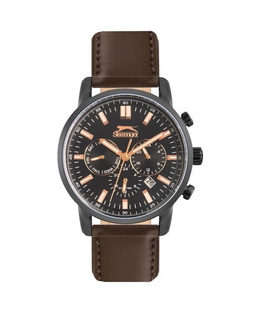 Men Classic Quartz Watch Slazenger SL.9.6201.2.03 Black Dial