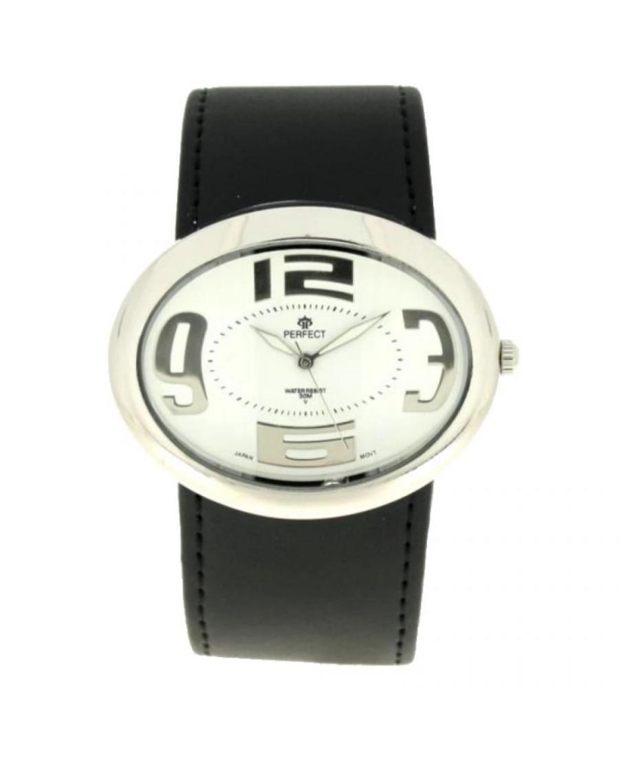 Kobiety klasyczny kwarcowy Zegarek PERFECT PRF-K07-065 Biały Dial 36mm