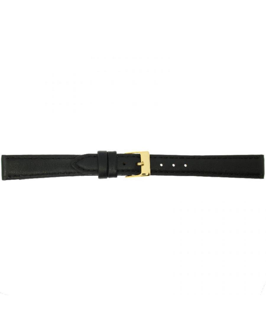 Watch Strap CONDOR Calf Strap 372R.01.14.Y Black 14 mm