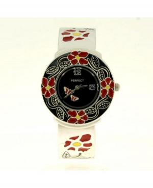 Women Fashion Classic Quartz Watch PERFECT PRF-K10-019 Black Dial 35mm