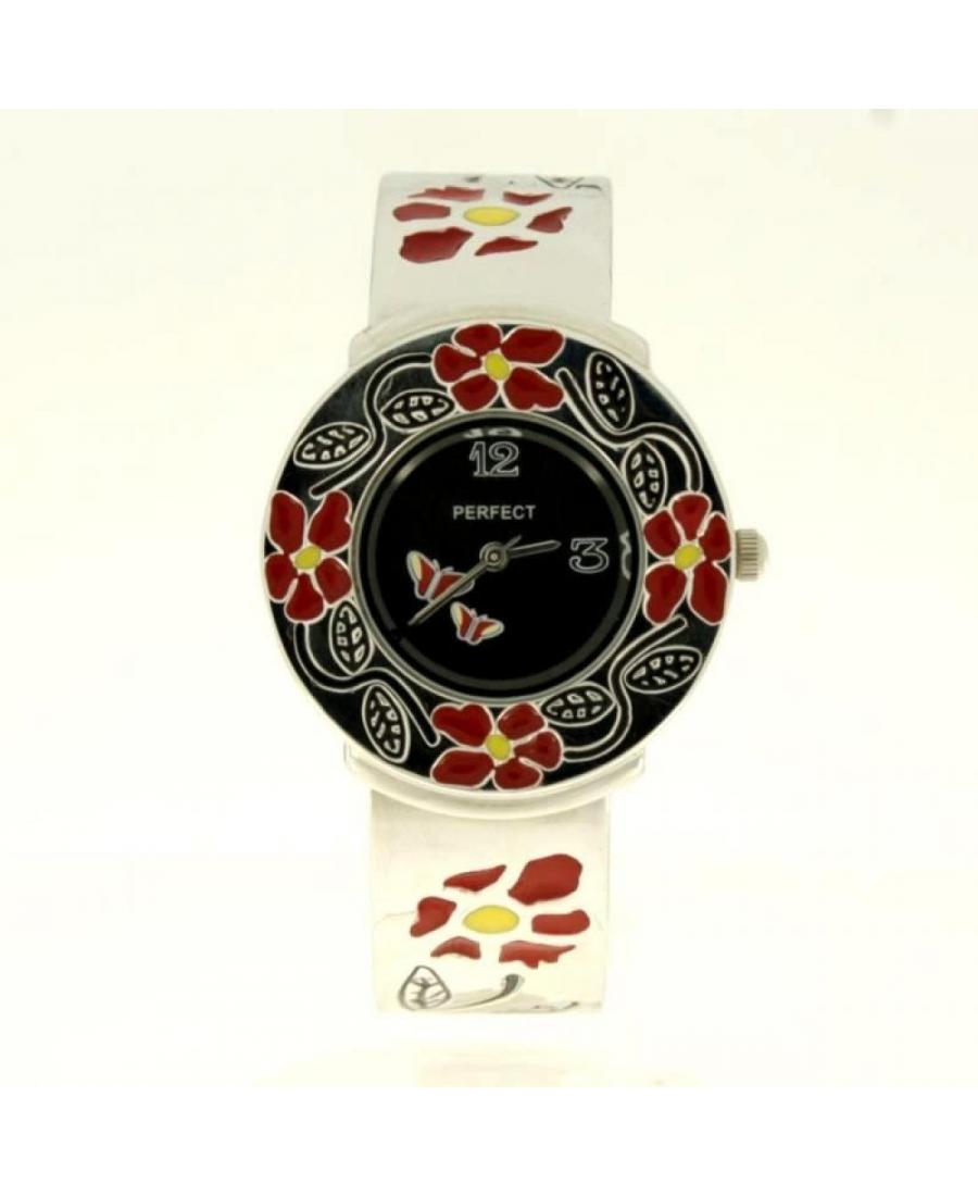 Kobiety Moda klasyczny kwarcowy Zegarek PERFECT PRF-K10-019 Czarny Dial 35mm