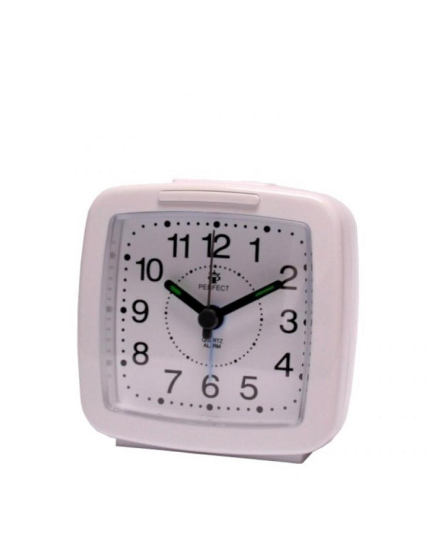 PERFECT SQ952/WH Wall clock Plastic Plastik Tworzywo Sztuczne Biały