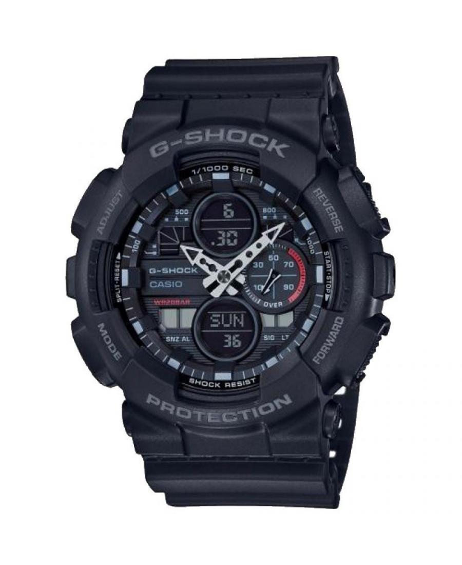Men Japan Sports Functional Quartz Watch Casio GA-140-1A1ER G-Shock Black Dial