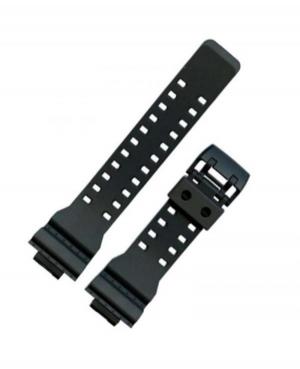 Watch Strap CASIO 10536683 Plastic / Rubber czarny Tworzywo sztuczne/guma Czarny 30 mm image 1