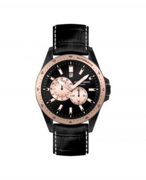 Мужские Fashion Automatic Часы JACQUES LEMANS 1-1775F розовое золото Dial