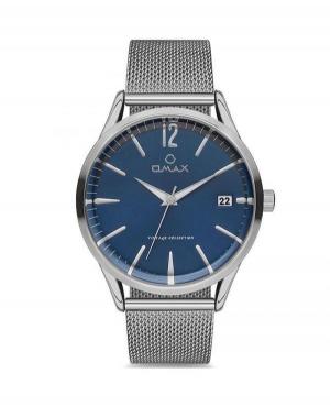 Men Classic Quartz Watch Omax VC06P46I Blue Dial image 1