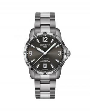 Men Swiss Classic Quartz Watch Certina C034.451.44.087.00 Black Dial