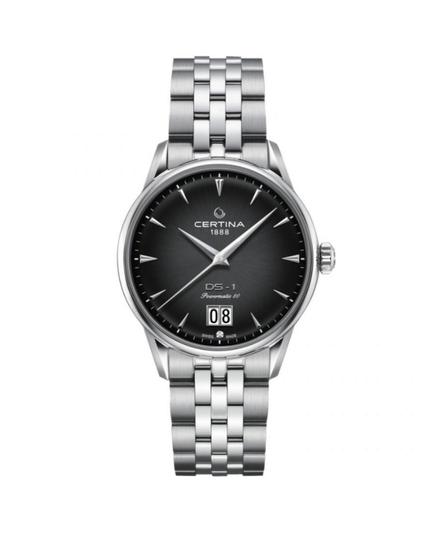 Mężczyźni klasyczny Luxury Szwajcar automatyczny analogowe Zegarek CERTINA C029.426.11.051.00 Czarny Dial 41mm